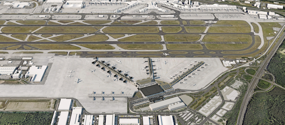 Dyckerhoff liefert Zement für Erweiterung des Frankfurter Flughafens