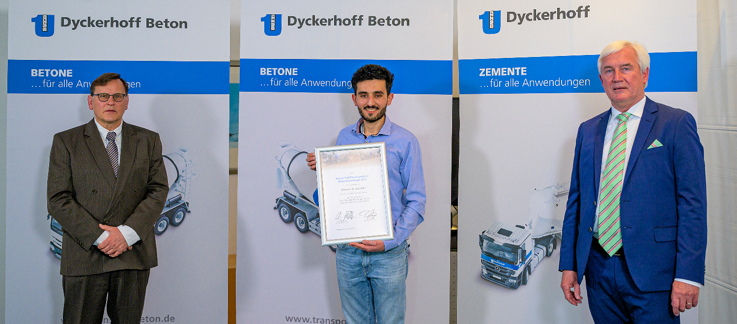 Dyckerhoff Förderpreis 2021 – Aufzeichnung der Verleihung