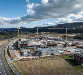 Zentralklinikum Lörrach – Fundamente mit Green-Zement